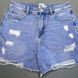 Princess Polly Denim Shorts, Size 6